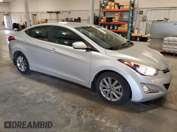 2016 Hyundai Elantra SE with VIN 5NPDH4AE4GH704131, listed as a Copart auction lot 60985065 with 88,682 mi miles and Salvage title. Bid and sale history available at DreamBid. Image 4.