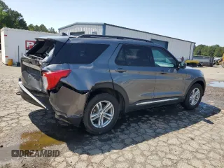 2022 Ford Explorer XLT z VIN 1FMSK7DH5NGA05779, wystawiony jako Copart lot #54621085 z przebiegiem 25 617 mil mil oraz Szkoda całkowita • Salvage title. Historia ofert i sprzedaży dostępna na DreamBid. Obrazek 3.