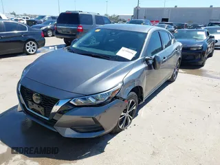 2020 Nissan Sentra SV with VIN 3N1AB8CV0LY311798, listed as a IAAI auction lot 41759594 with 53,487 mi miles and . Bid and sale history available at DreamBid. Image 2.