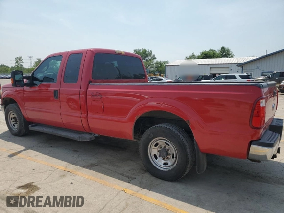 2015 Ford F-250 XLT with VIN 1FT7X2A6XFEB86490, listed as a Copart auction lot 59907905 with 353,692 mi miles and Salvage title. Bid and sale history available at DreamBid. Image 2.