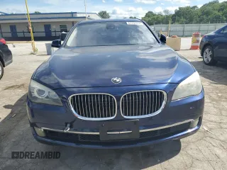 2012 BMW 7 Series with VIN WBAKX6C58CC197207, listed as a Copart auction lot 84153784 with 130,049 mi miles and Salvage title. Bid and sale history available at DreamBid. Image 5.