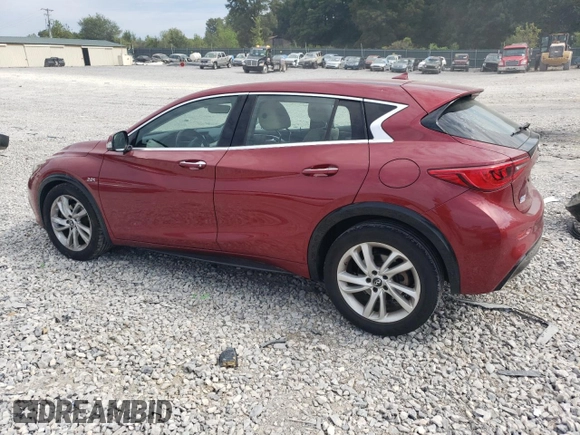 2017 Infiniti QX30 Sport with VIN SJKCH5CP8HA019071, listed as a Copart auction lot 69689004 with 82,143 mi miles and Salvage Title. Bid and sale history available at carsss.com. Image 2.