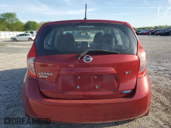 2015 Nissan Note S Plus with VIN 3N1CE2CP5FL432455, listed as a Copart auction lot 53910815 with 133,179 mi miles and Salvage title. Bid and sale history available at DreamBid. Image 6.