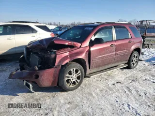 2007 Chevrolet Equinox LS with VIN 2CNDL23F676012560, listed as a Copart auction lot 88644275 with 159,307 mi miles and Non Repairable. Bid and sale history available at carsss.com. Image 1.