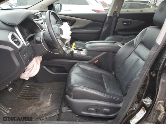 2018 Nissan Murano Platinum with VIN 5N1AZ2MH5JN131592, listed as a Copart auction lot 47310795 with 104,879 mi miles and Clean Title. Bid and sale history available at carsss.com. Image 7.