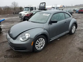 2012 Volkswagen Beetle Entry с VIN 3VWFP7AT7CM644052, выставлен на аукционе Copart как лот 45285235 с пробегом 64 043 миль миль и Списание • Salvage title. История ставок и продаж доступна на DreamBid. Изображение 1.