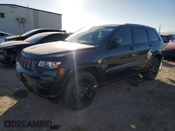 2018 Jeep Grand Cherokee Altitude with VIN 1C4RJEAG7JC193079, listed as a Copart auction lot 45309415 with 124,456 mi miles and Salvage Title. Bid and sale history available at carsss.com. Image 1.