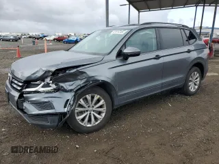 2019 Volkswagen Tiguan S z VIN 3VV0B7AX1KM041494, wystawiony jako Copart lot #47874745 z przebiegiem 62 507 mil mil oraz Szkoda całkowita • Salvage title. Historia ofert i sprzedaży dostępna na DreamBid. Obrazek 1.