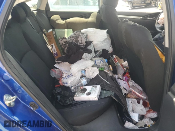 2017 Honda Civic LX with VIN 19XFC2F57HE222022, listed as a Copart auction lot 59983835 with 129,119 mi miles and Salvage title. Bid and sale history available at DreamBid. Image 10.