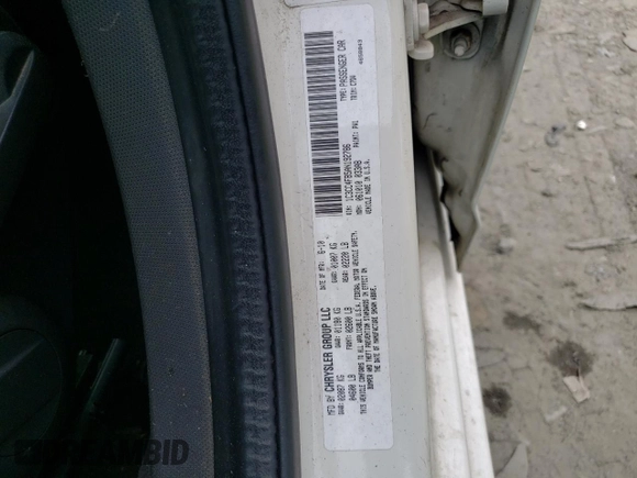 2010 Chrysler Sebring Touring z VIN 1C3CC4FB5AN192786, wystawiony jako Copart lot #56566445 z przebiegiem 194 869 mil mil oraz Szkoda całkowita • Salvage title. Historia ofert i sprzedaży dostępna na DreamBid. Obrazek 12.