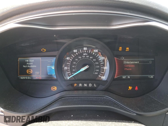 2020 Ford Fusion SE z VIN 3FA6P0HDXLR235383, wystawiony jako Copart lot #56752235 z przebiegiem 92 919 mil mil oraz Szkoda całkowita • Salvage title. Historia ofert i sprzedaży dostępna na DreamBid. Obrazek 9.