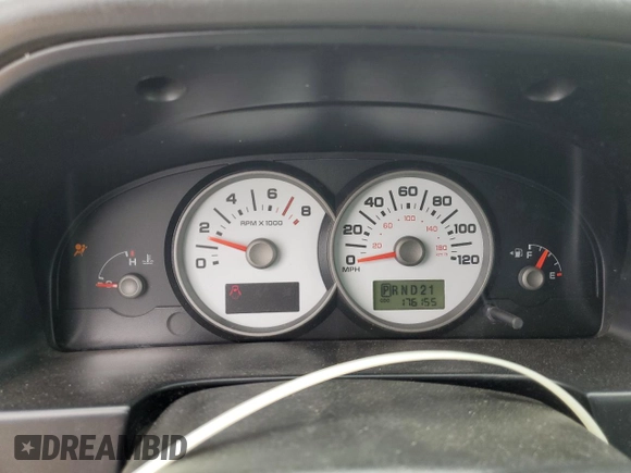 2005 Ford Escape XLS Value with VIN 1FMYU02ZX5KA88548, listed as a Copart auction lot 64025804 with 176,155 mi miles and Salvage Title. Bid and sale history available at carsss.com. Image 9.