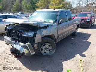 2003 Chevrolet Silverado 1500 LS with VIN 2GCEK19T231104873, listed as a IAAI auction lot 41910444 with 208,692 mi miles. Bid and sale history available at carsss.com. Image 2.