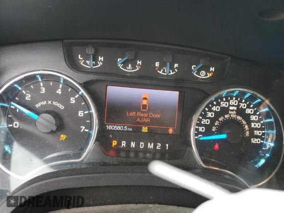 2013 Ford F-150 XL with VIN 1FTFW1ET8DFA58698, listed as a Copart auction lot 51851825 with 160,580 mi miles and Salvage Title. Bid and sale history available at carsss.com. Image 9.