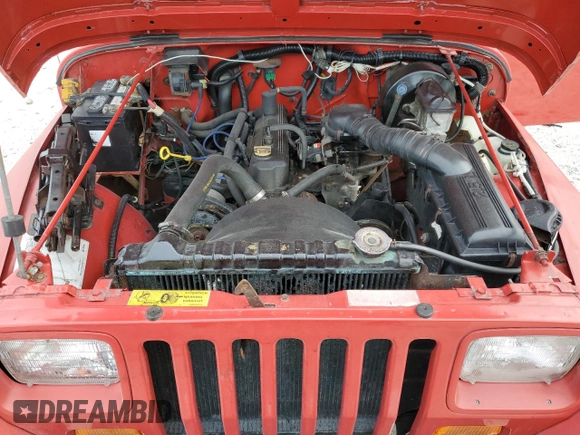 1990 Jeep Wrangler "S" with VIN 2J4FY19E5LJ531768, listed as a Copart auction lot 87677425 with 76,948 mi miles and Clean Title. Bid and sale history available at carsss.com. Image 11.