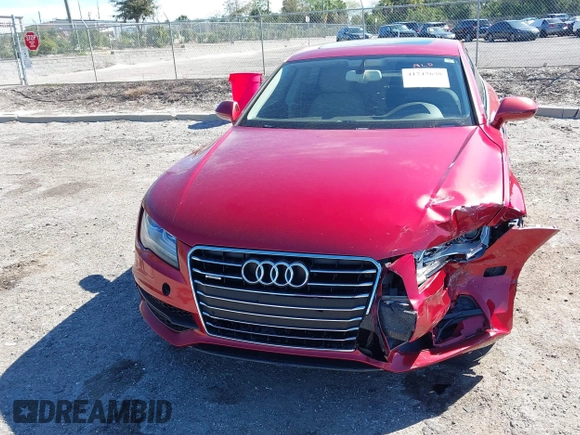 2012 Audi A7 Prestige with VIN WAU2GAFC5CN120425, listed as a IAAI auction lot 41747630 with 128,401 mi miles and . Bid and sale history available at carsss.com. Image 12.