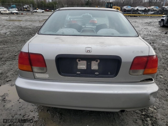 1996 Honda Civic LX "O" w/Air with VIN 2HGEJ6678TH532897, listed as a Copart auction lot 85542984 with 325,764 mi miles and Salvage Title. Bid and sale history available at carsss.com. Image 6.