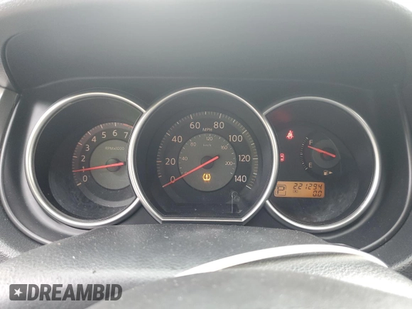 2008 Nissan Versa S with VIN 3N1BC11E38L413516, listed as a Copart auction lot 64945635 with 221,294 mi miles and Salvage title. Bid and sale history available at DreamBid. Image 9.