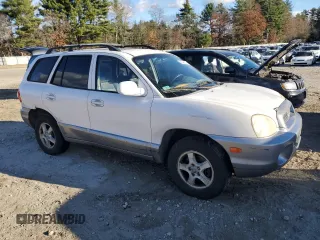 2004 Hyundai Santa Fe GLS with VIN KM8SC73D34U825791, listed as a Copart auction lot 80548534 with 124,080 mi miles and Clean Title. Bid and sale history available at carsss.com. Image 4.