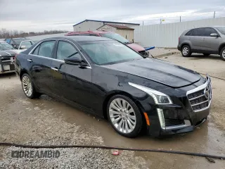 2014 Cadillac CTS Luxury RWD with VIN 1G6AR5SX9E0153908, listed as a Copart auction lot 47786675 with 157,989 mi miles and Salvage Title. Bid and sale history available at carsss.com. Image 4.