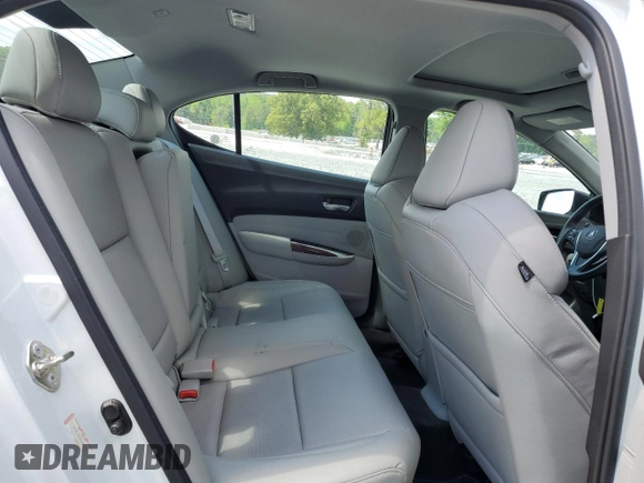 2015 Acura TLX Technology with VIN 19UUB3F59FA001538, listed as a Copart auction lot 55289075 with 90,458 mi miles and Salvage title. Bid and sale history available at DreamBid. Image 10.