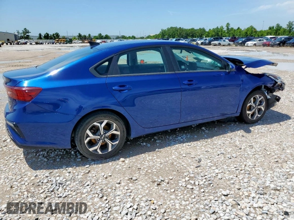 2021 Kia Forte LXS with VIN 3KPF24AD7ME267789, listed as a Copart auction lot 58425685 with 80,056 mi miles and Salvage title. Bid and sale history available at DreamBid. Image 3.