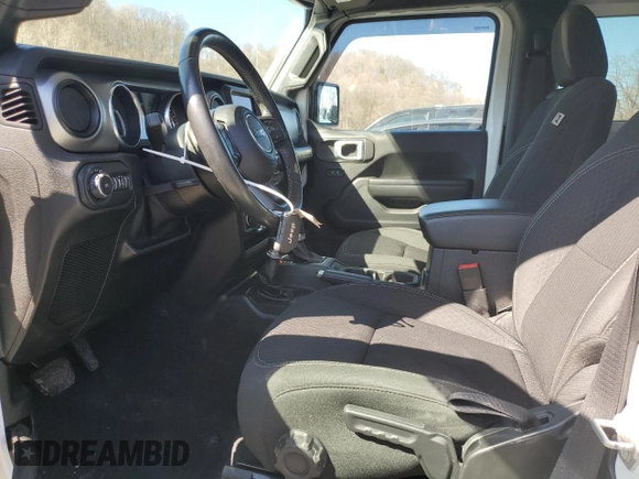 2021 Jeep Wrangler 80th Anniversary with VIN 1C4GJXAN5MW595297, listed as a Copart auction lot 51037215 with 62,429 mi miles and Salvage Title. Bid and sale history available at DreamBid. Image 7.