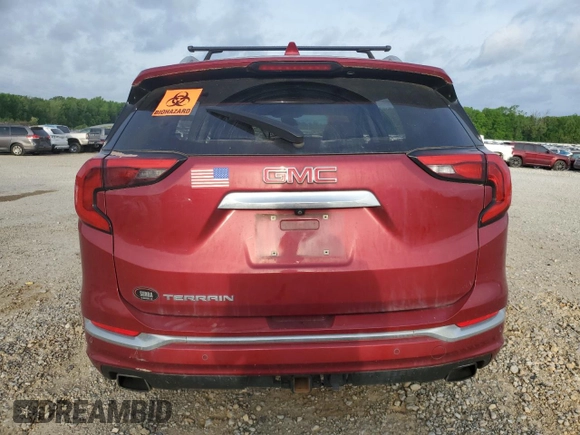 2020 GMC Terrain Denali with VIN 3GKALSEX2LL109293, listed as a Copart auction lot 52978955 with 113,411 mi miles and Salvage title. Bid and sale history available at DreamBid. Image 6.