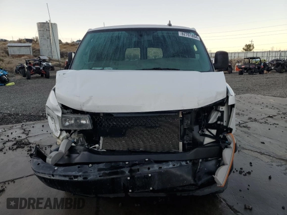 2021 Chevrolet Express Cargo with VIN 1GCWGBFP0M1206747, listed as a Copart auction lot 82701894 with Not provided miles and Salvage title. Bid and sale history available at DreamBid. Image 5.