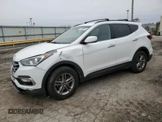 2017 Hyundai Santa Fe 2.4L z VIN 5NMZUDLB3HH013661, wystawiony jako Copart lot #51406295 z przebiegiem 136 746 mil mil oraz Szkoda całkowita • Salvage title. Historia ofert i sprzedaży dostępna na DreamBid. Obrazek 1.
