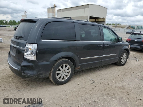 2012 Chrysler Town & Country Touring with VIN 2C4RC1BG1CR401176, listed as a Copart auction lot 55274715 with 215,864 mi miles and Salvage Title. Bid and sale history available at DreamBid. Image 3.