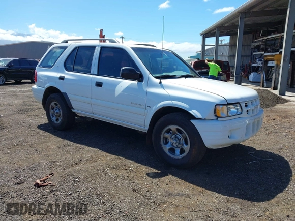 2000 Isuzu Rodeo S with VIN 4S2CK58W6Y4355597, listed as a IAAI auction lot 41775764 with 122,776 mi miles. Bid and sale history available at carsss.com. Image 1.