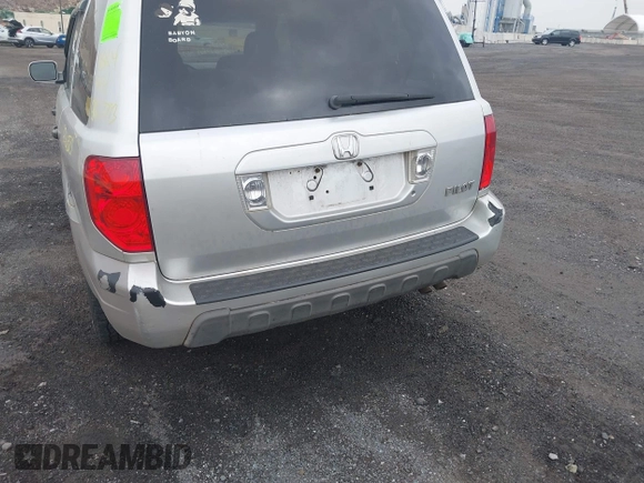 2005 Honda Pilot EX with VIN 2HKYF184X5H533837, listed as a IAAI auction lot 41900265 with 163,522 mi miles. Bid and sale history available at carsss.com. Image 12.