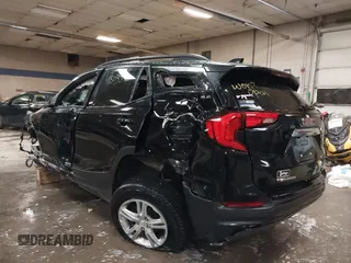 2018 GMC Terrain SLE with VIN 3GKALTEV2JL407702, listed as a IAAI auction lot 41803542 with 1 mi miles. Bid and sale history available at carsss.com. Image 3.