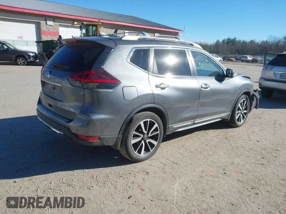 2019 Nissan Rogue SL with VIN 5N1AT2MT3KC819920, listed as a IAAI auction lot 40863073 with 60,923 mi miles and . Bid and sale history available at DreamBid. Image 4.