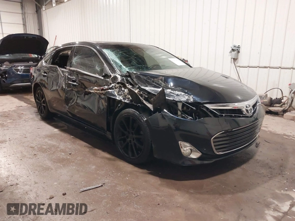 2014 Toyota Avalon Limited with VIN 4T1BK1EBXEU119284, listed as a IAAI auction lot 41161814 with 222,497 mi miles. Bid and sale history available at carsss.com. Image 1.