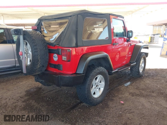 2009 Jeep Wrangler X with VIN 1J4FA24179L750393, listed as a IAAI auction lot 42005030 with 179,746 mi miles and . Bid and sale history available at DreamBid. Image 4.