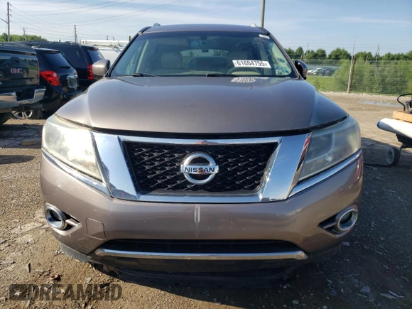 2014 Nissan Pathfinder Platinum с VIN 5N1AR2MN9EC730146, выставлен на аукционе Copart как лот 61604755 с пробегом 119 023 миль миль и Чистый • Clean title. История ставок и продаж доступна на DreamBid. Изображение 5.