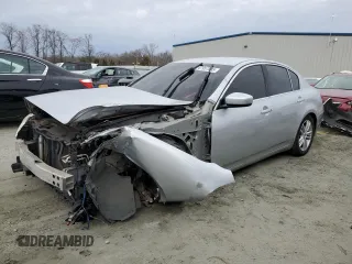 2013 Infiniti G37 x z VIN JN1CV6ARXDM353555, wystawiony jako Copart lot #47957805 z przebiegiem Nie podano mil oraz Szkoda całkowita • Salvage title. Historia ofert i sprzedaży dostępna na DreamBid. Obrazek 1.