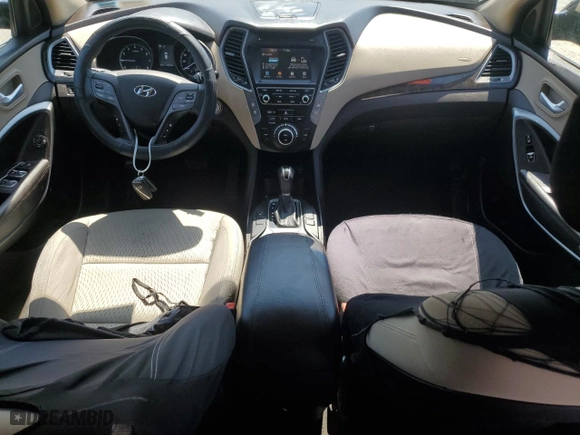 2017 Hyundai Santa Fe Sport 2.4L with VIN 5NMZUDLB2HH052287, listed as a Copart auction lot 53616225 with 126,393 mi miles and Salvage Title. Bid and sale history available at carsss.com. Image 8.