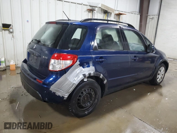 2010 Suzuki SX4 with VIN JS2YA5A35A6300580, listed as a Copart auction lot 77611444 with 113,926 mi miles and Salvage Title. Bid and sale history available at carsss.com. Image 3.