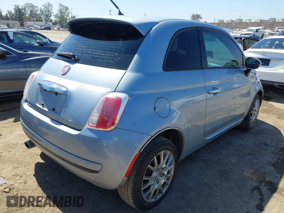 2013 FIAT 500 Pop z VIN 3C3CFFAR6DT747434, wystawiony jako IAAI lot #42518739 z przebiegiem 149 308 mil mil oraz . Historia ofert i sprzedaży dostępna na DreamBid. Obrazek 4.