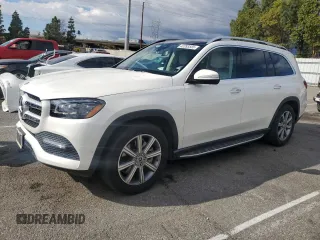2020 Mercedes-Benz GLS with VIN 4JGFF5KE0LA130269, listed as a Copart auction lot 42393555 with 83,470 mi miles and Salvage Title. Bid and sale history available at carsss.com. Image 1.