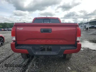 2017 Toyota Tacoma SR with VIN 5TFRX5GN2HX092247, listed as a Copart auction lot 58508895 with 76,478 mi miles and Salvage title. Bid and sale history available at DreamBid. Image 6.