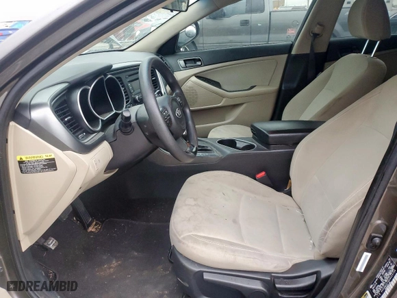 2014 Kia Optima LX with VIN 5XXGM4A79EG323734, listed as a Copart auction lot 51839395 with 0 mi miles and Clean Title. Bid and sale history available at carsss.com. Image 7.