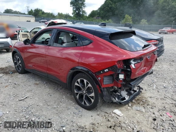 2022 Ford Mustang Mach-E Premium with VIN 3FMTK3SU0NMA01304, listed as a Copart auction lot 63823505 with 35,661 mi miles and Salvage title. Bid and sale history available at DreamBid. Image 2.