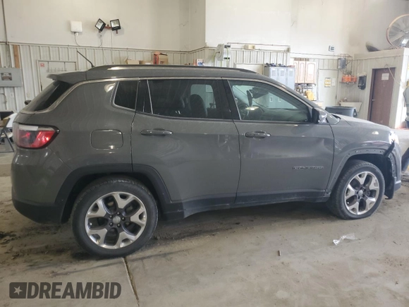 2021 Jeep Compass Limited with VIN 3C4NJDCB5MT528455, listed as a Copart auction lot 51691595 with 88,598 mi miles and Salvage Title. Bid and sale history available at DreamBid. Image 3.
