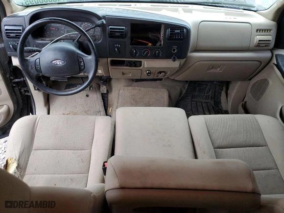 2006 Ford Super Duty F-250 XL with VIN 1FTSW21546EB97151, listed as a Copart auction lot 45000095 with 208,059 mi miles and Clean Title. Bid and sale history available at carsss.com. Image 8.