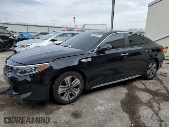 2017 Kia Optima EX with VIN KNAGU4LE4H5012164, listed as a Copart auction lot 44175804 with 82,109 mi miles and Salvage title. Bid and sale history available at DreamBid. Image 1.