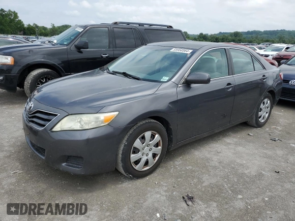 2011 Toyota Camry LE with VIN 4T4BF3EK7BR132253, listed as a Copart auction lot 55958564 with 142,826 mi miles and Salvage Title. Bid and sale history available at DreamBid. Image 1.